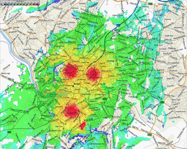 Bristol Wireless network coverage