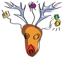 December Dorkbot logo