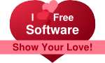 I love Free Software