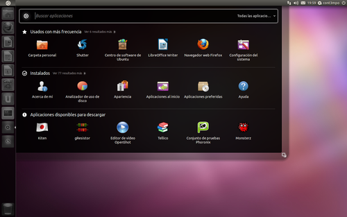 Ubuntu desktop