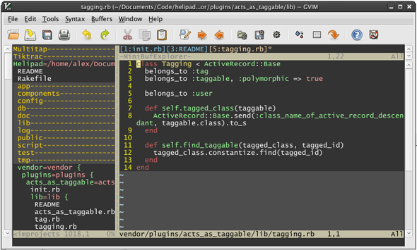 vim vim text editor