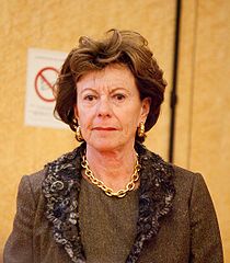 Neelie Kroes - picture courtesy of Wikimedia Commons