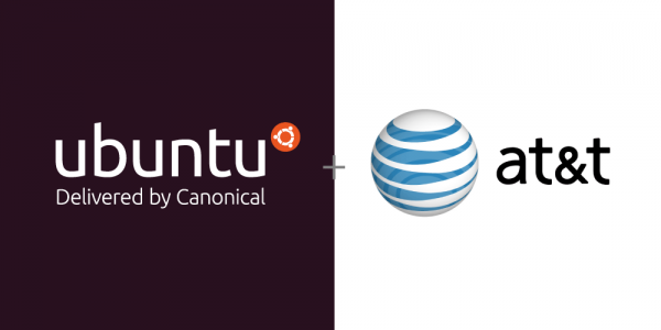 AT&T and Ubuntu logos