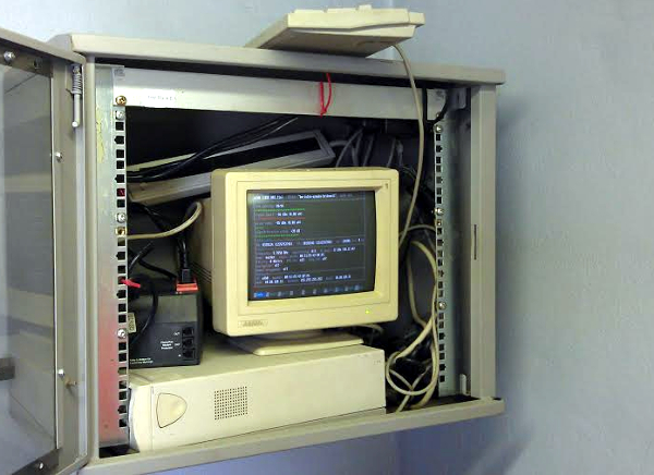 One of Bristol Wireless' now retired Compaq Deskpro EN machines