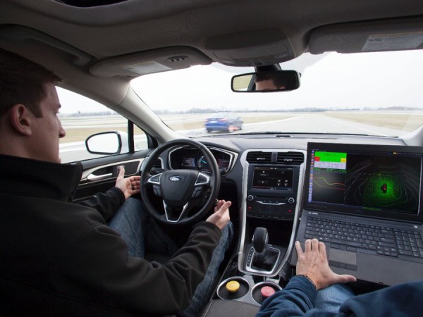 image of driverless car powered by Ubuntu